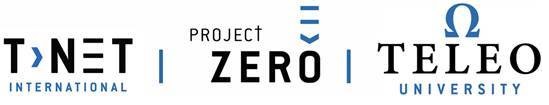Tnet Teleo U. and Project Zero Logo